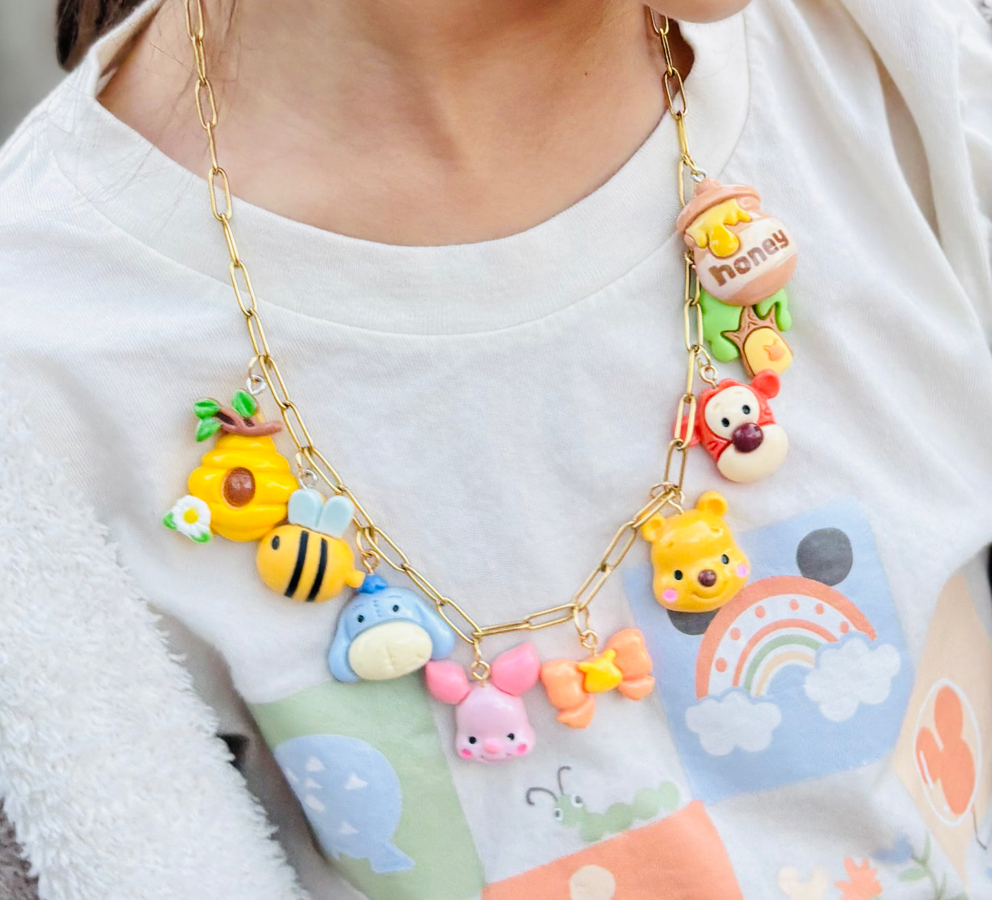 One Hundred Acre Wood Charm Necklace