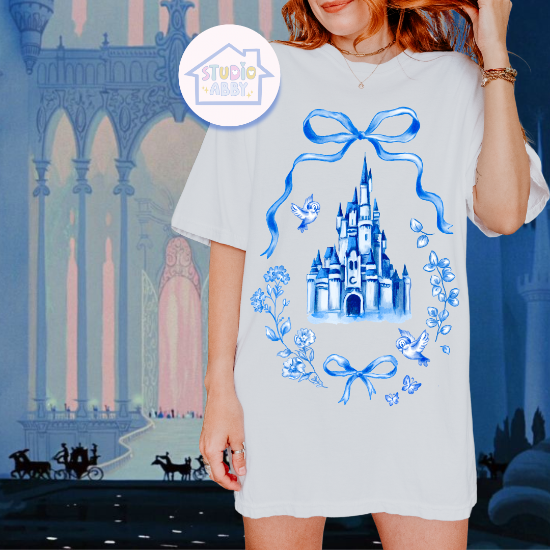 Cindy Castle White Tee