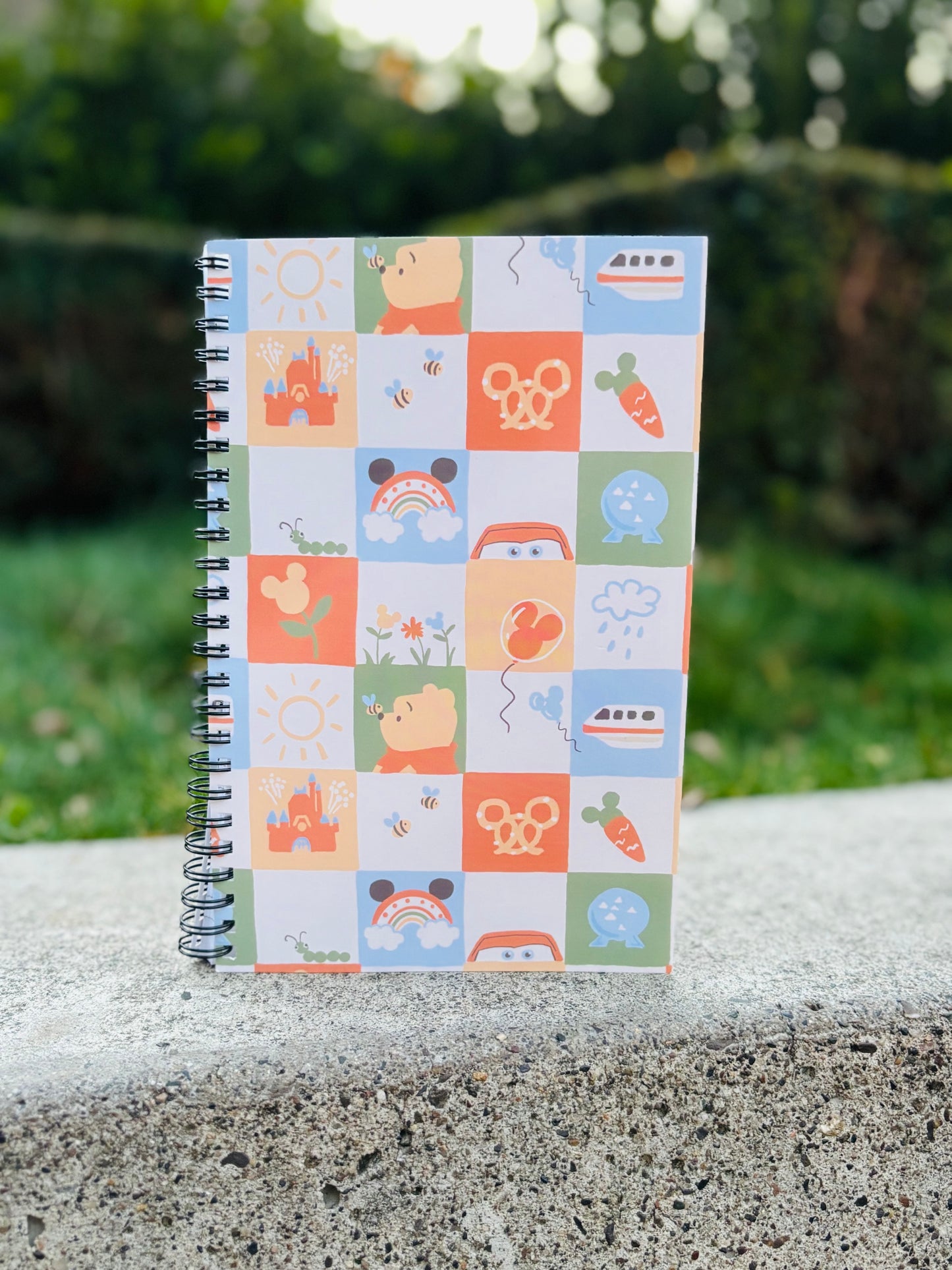 Character Spiral Notebook