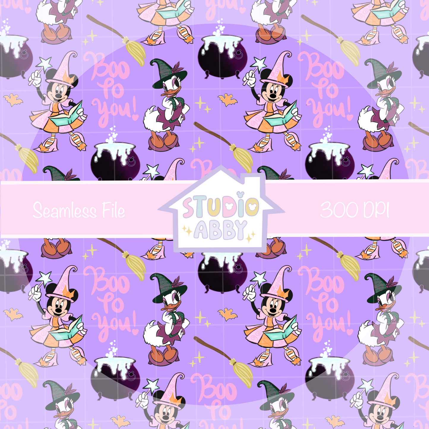 Witches Seamless PNGs