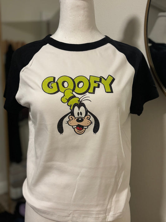 Glitter Goofy Baby Tee