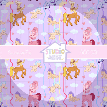 Centaur Fantasy Seamless File