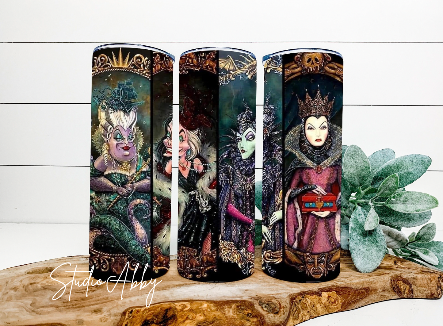 Portraits of Evil Steel Tumbler