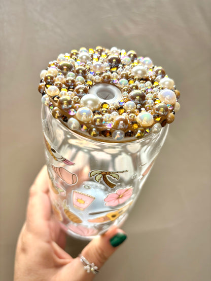 Beachy Pals Glass Cup RTS