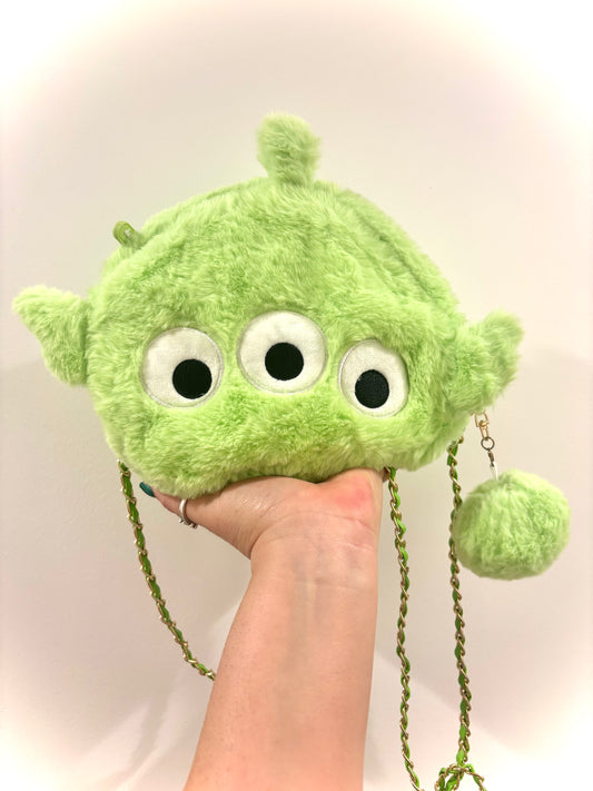 Little Alien Plush Purse