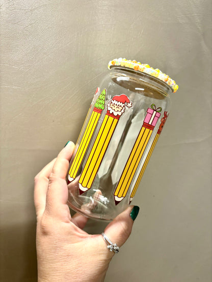 Holiday Pencils Glass RTS