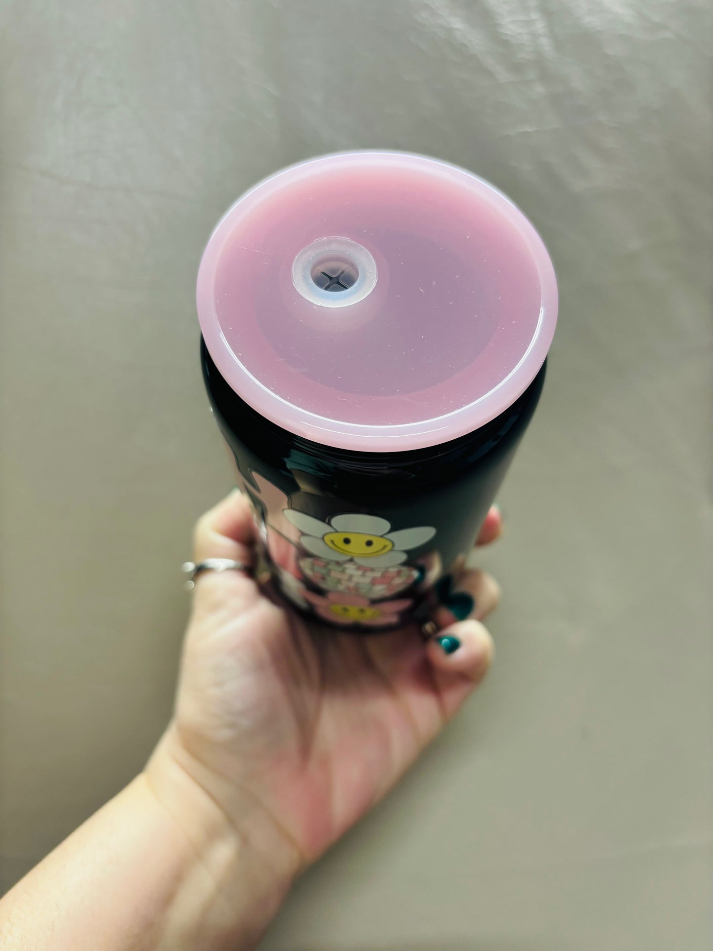 Retro Christmas Glass Cup RTS