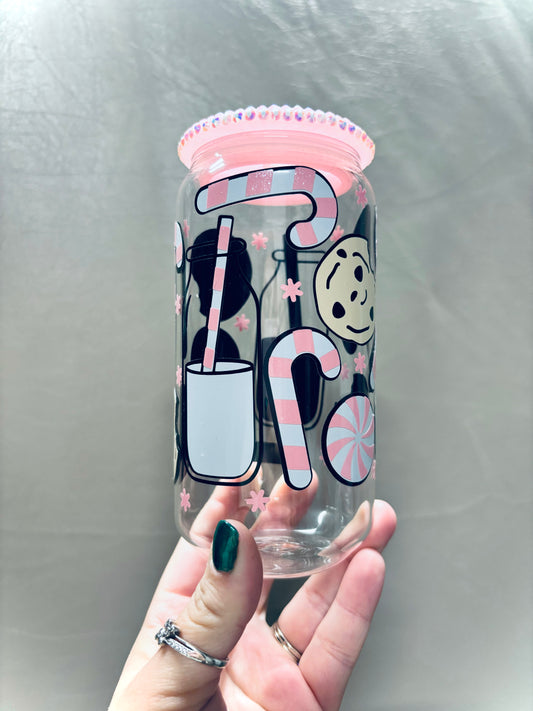 Milk n Cookies Glass Cup RTS