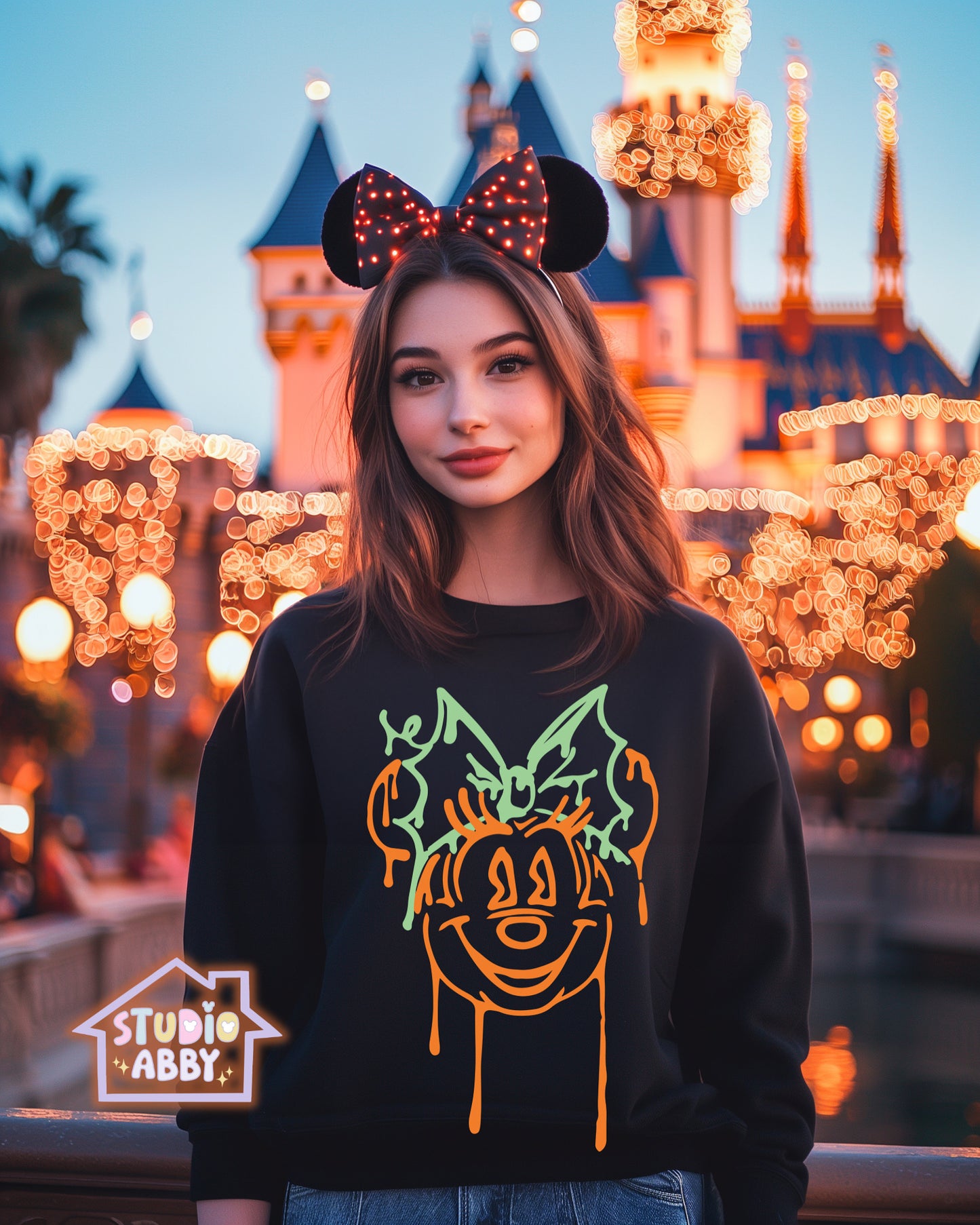 Neon Bow Mouse