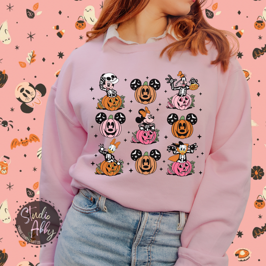 Magic Pumpkin Friends Pullover