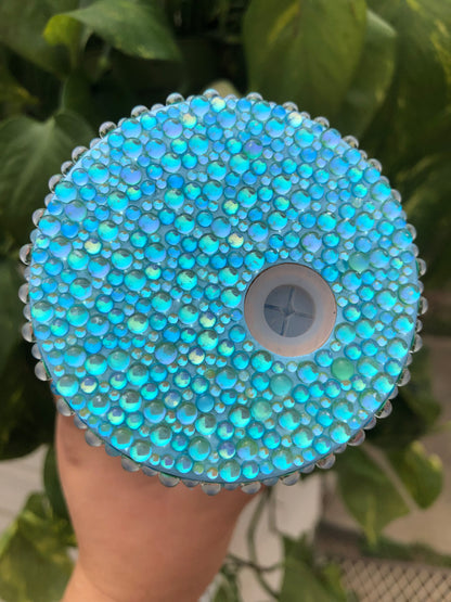 Sea Turtle Beaded Blue Glass RTS